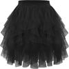 Tulle Skirts Tulle Tutus Soft Tulle Tiered Skirts Spring Summer Short Princess Dresses with Ruffles Fluffy Layered Tulle Tutu Skirt