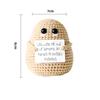 Personalized Big Butt Potato Cute Crochet Positive Potato Doll Home Room Decor Christmas Birthday Friends Party Decoration Gift