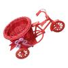 Bicycles Woven Basket Versatiles Rattans Bike Mounted Planter For Indoor Outdoor Flower Arrangements