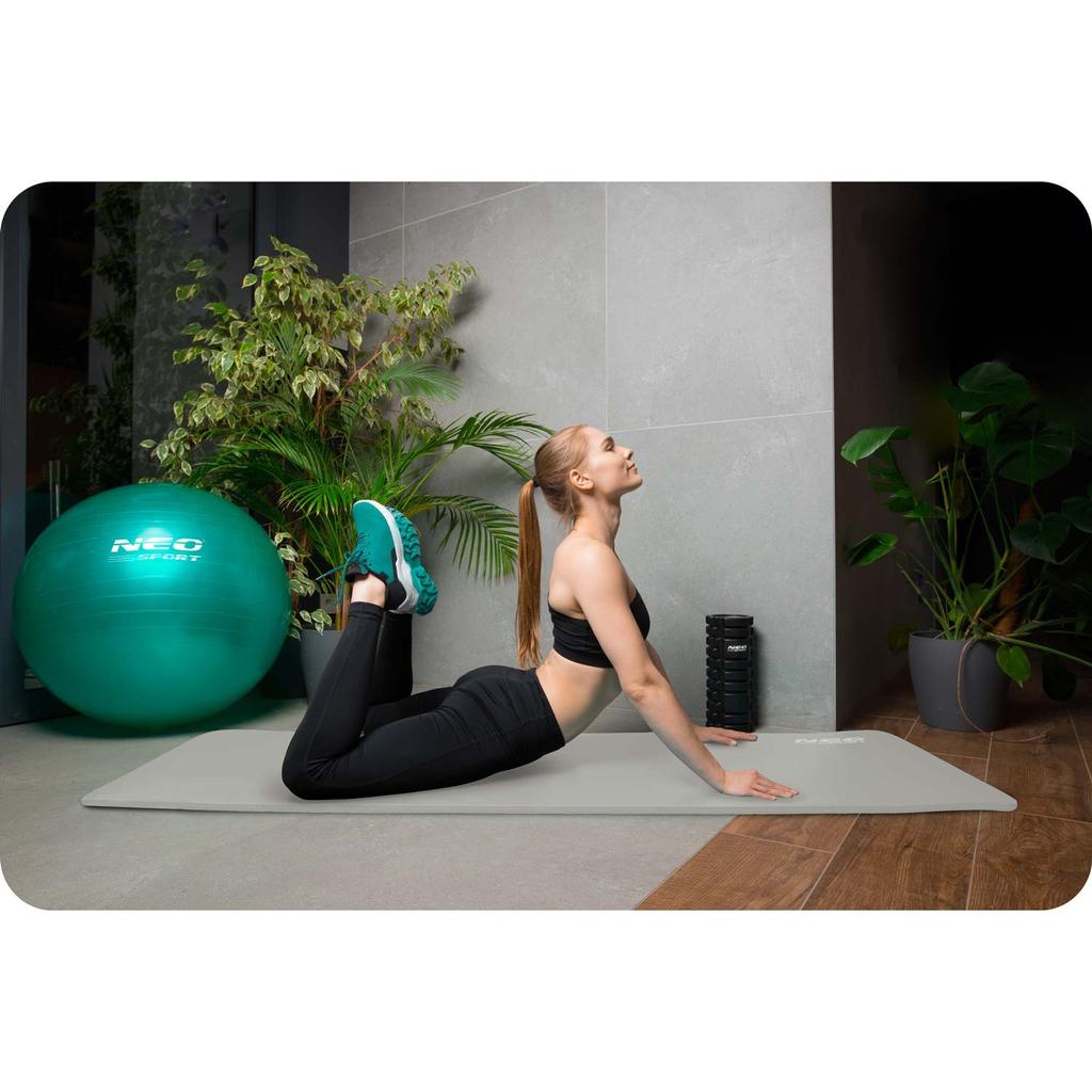 DUŻA MATA DO ĆWICZEŃ JOGI YOGA FITNESS GRUBA 183x60cm