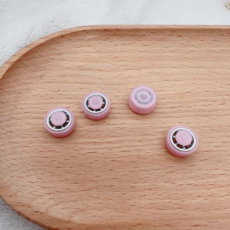 10Pcs 360°Rotation Mini Rotating Bearings Smooth Spin 3 Size Ball Bearing Accessories High Precision Jewelry Making