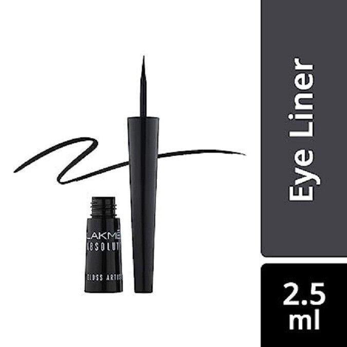 LAKM? Absolute Liquid Eye Liner With Glossy Finish Black Shade 2.5ml MN3155