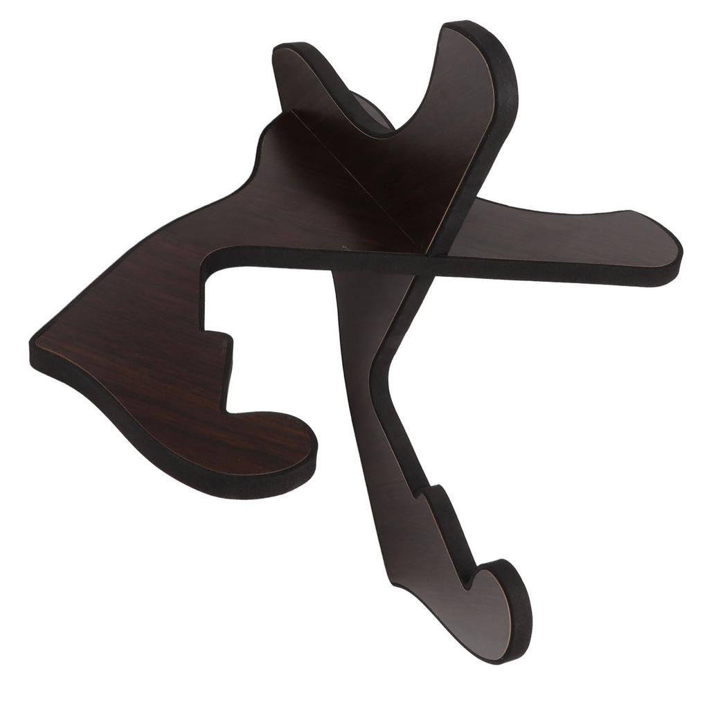 Gitarrenständer Holz Abnehmbare Montagehalterung X-Rahmen Tragbarer Saiteninstrumentenhalter