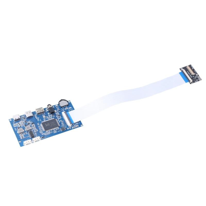 1 Set LCD Panel Driver Board with EDP Cable Support USB 5V Input RTD2556 Main Control Chip 2-Channel 2x2W 2048x1536