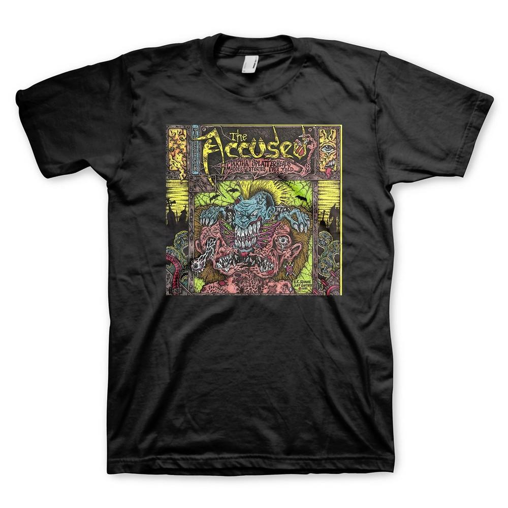 Accused Maddest Stories T-shirt XX-Large Black Unisex T-Shirt XXL