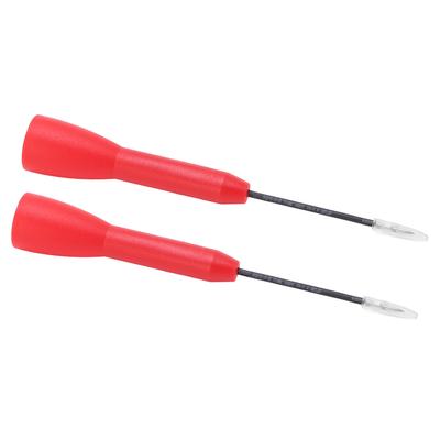 2Pcs Test Probe Insulation Protection Simple Operation 1mm Multimeter Needle Piercing Probe 600V