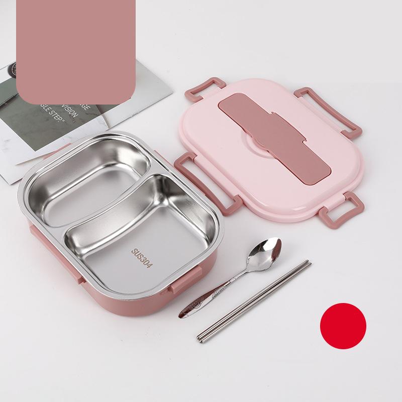 Food Storage Container Dinnerware Stainless Steel Lunch Bento Box Food Storage Student
