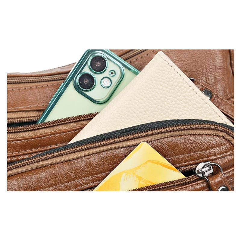 Новые женские сумки из мягкой кожи — фото 16