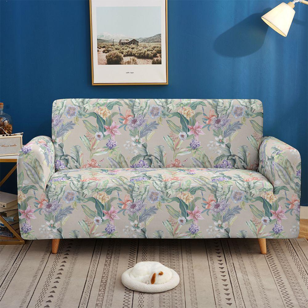 Flower Dustproof And Non-Slip Elastic Sofa Cover Pad Universal All-Inclusive Supply Multi-Color Magic Cover