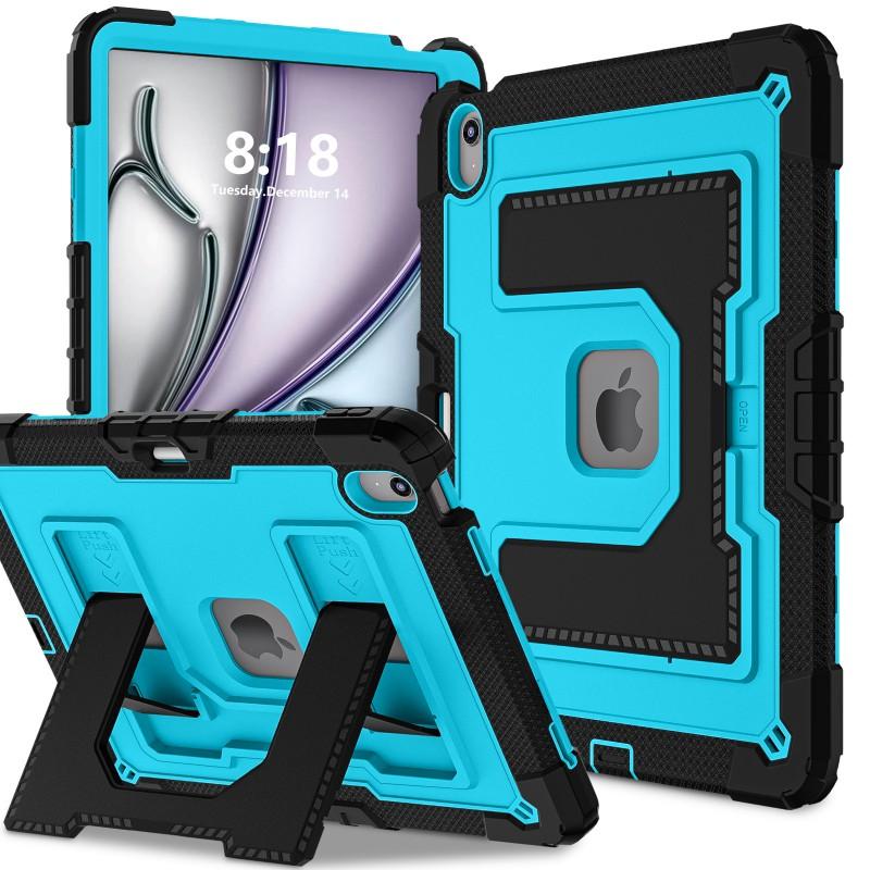 Silicone Foldable Stand Case IPad Air 13-inch 11-inch Shockproof Anti-Slip Heat Dissipation Multi-Color Options