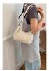 Cross2026 Women's Trendy Woven Tote: High-End, Versatile Single Shoulder Bag for Commuting and Style