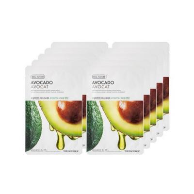 Avocado Mask Sheet (1 Piece, 10 Packs)