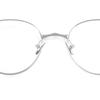 Excellent GENTLE MONSTER Glasses BOLD Boston Frame Silver Titanium mens Used