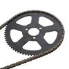 25H 68T 68 Tooth Rear Sprocket + Chain fit for 49CC Mini Small Sports Car Pocket Bike 2 Stroke Off-Road Motorcycle Pinion Chain Drive Gear