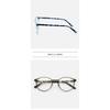 ZENOTTIC Casual Geometric Round Optical Prescription Eyeglasses Frames for Men Women Ultralight Acetate Spectacle Frame