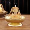 Sandalwood Incense Rack Home Decor Three Fish Fragrance Tray Household Buddha Incense Burner Mosquito Coil Bracket