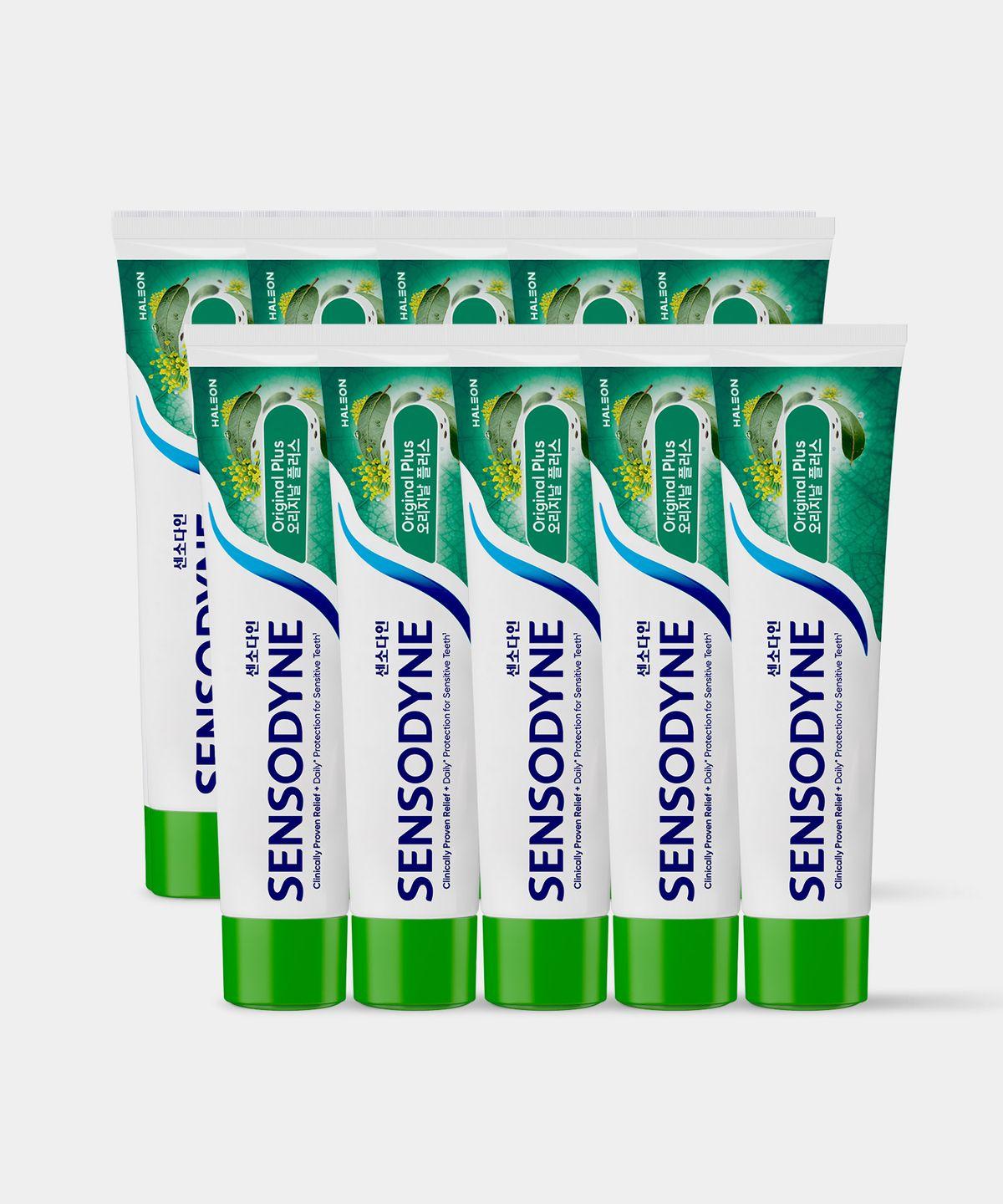 Sensodyne Original Plus Sensitive Toothpaste 100g x 10
