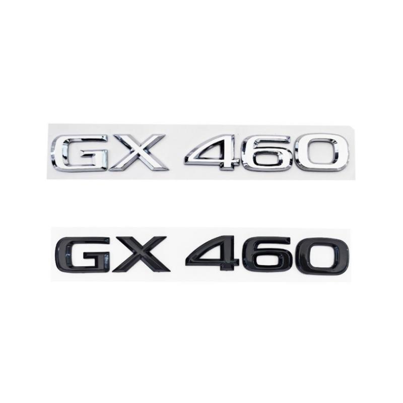 GX460 GX470 LX450 LX470 LX570 LX600 RX270 RX300 RX350 3D Car Rear Trunk Sticker Logo ABS Letter Badge Accessories