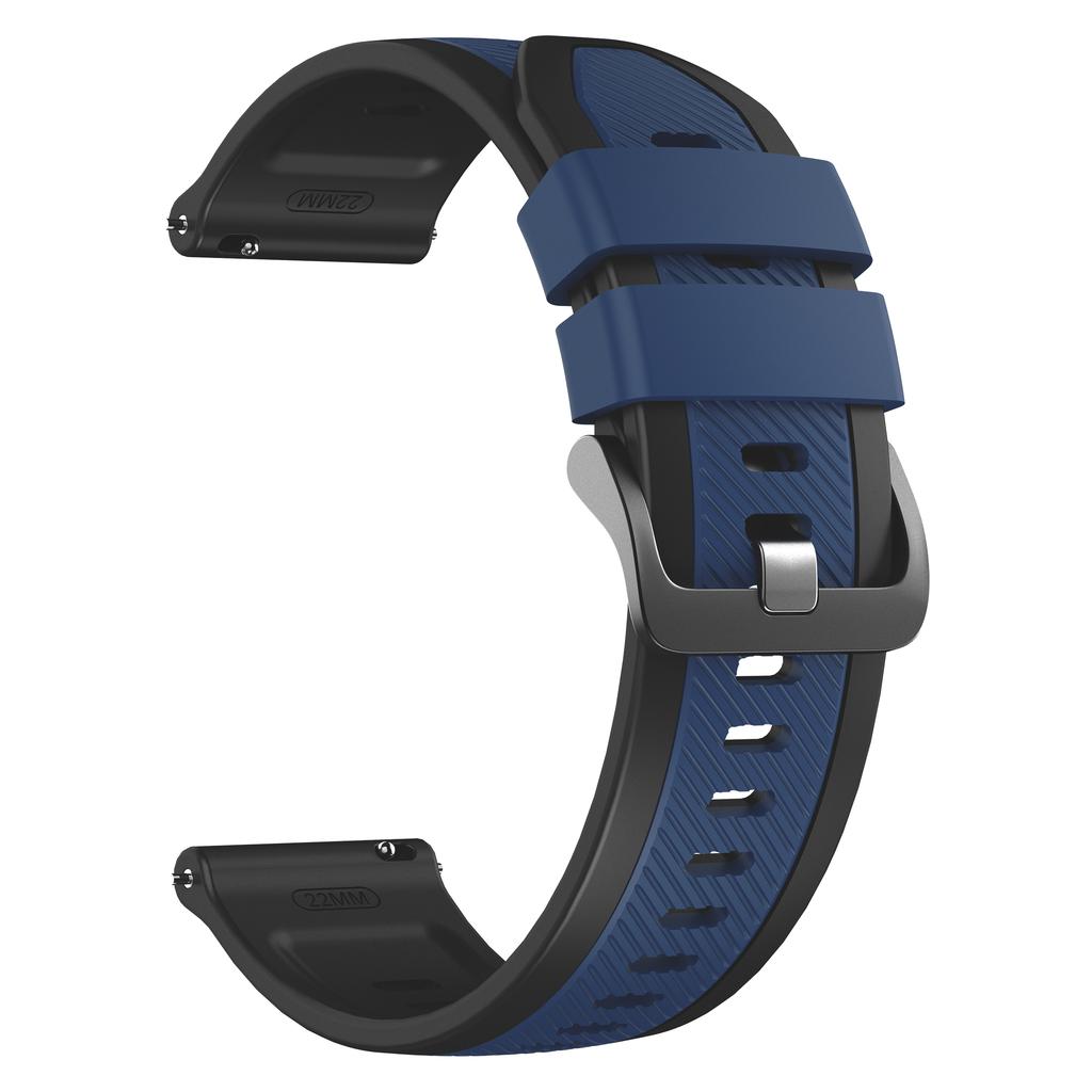 22mm Silicone Strap For Samsung Galaxy Gear S3 Classic/Watch 3 45mm Rubber Band For HUAWEI Watch GT6 pro/GT6 5 4 3 46mm Bracelet