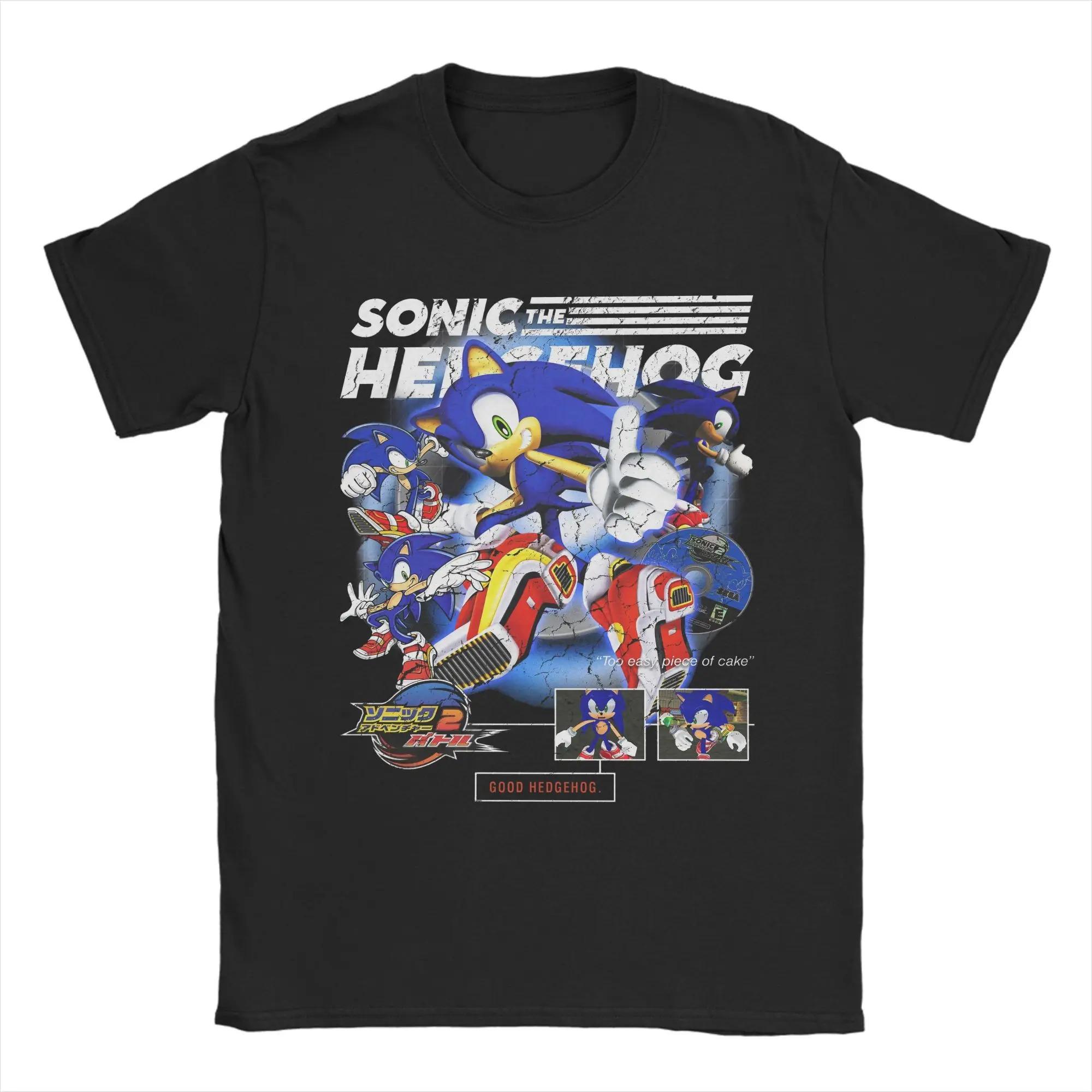

2026 New Arrival Unisex Clothes Tee Shirt Homme T-Shirts Men Tshirt for Unisex Ropa Hombre Hedgehoged Shadowed New in Top & Tees 4XL