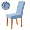 Polar Fleece Dining Chair Covers Stretch Removable Washable Chair Slipcover Big Elastic Chair Cover For Dining Room Home Decor