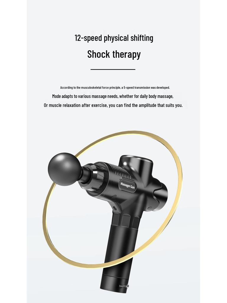 Electric Muscle Relaxation & Stretching Fascia Massage Gun