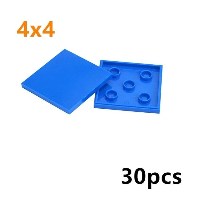 DO IT YOURSELF Ceramic Tile Construction Bricks MOC Smooth Figures Blocks 4x4 6x6 8x8 8x16 7x7 Works With 10202 1751 Learning Creativity Playthings