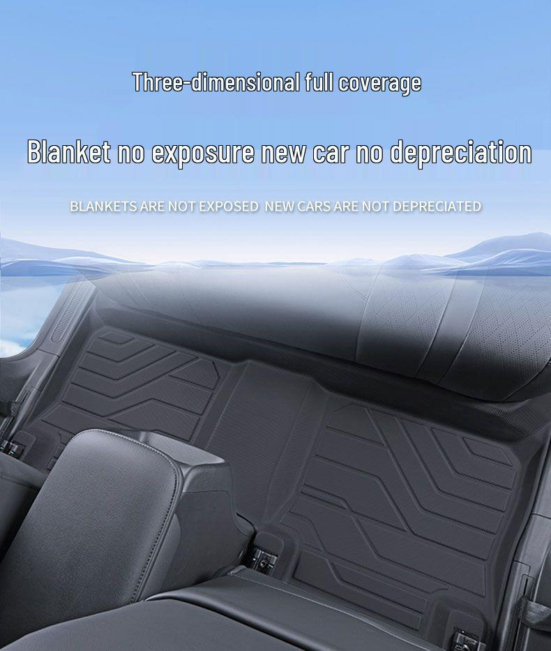 Nissan Sylphy TPE Floor Mats: 14th-15th Gen, Full Coverage Foot Mats