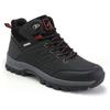 Winter Hiking And Leisure Hiking Shoes For Men Comfort Plus Velvet High-Top Men's Snow Boots Non-Slip Inside Height Increase