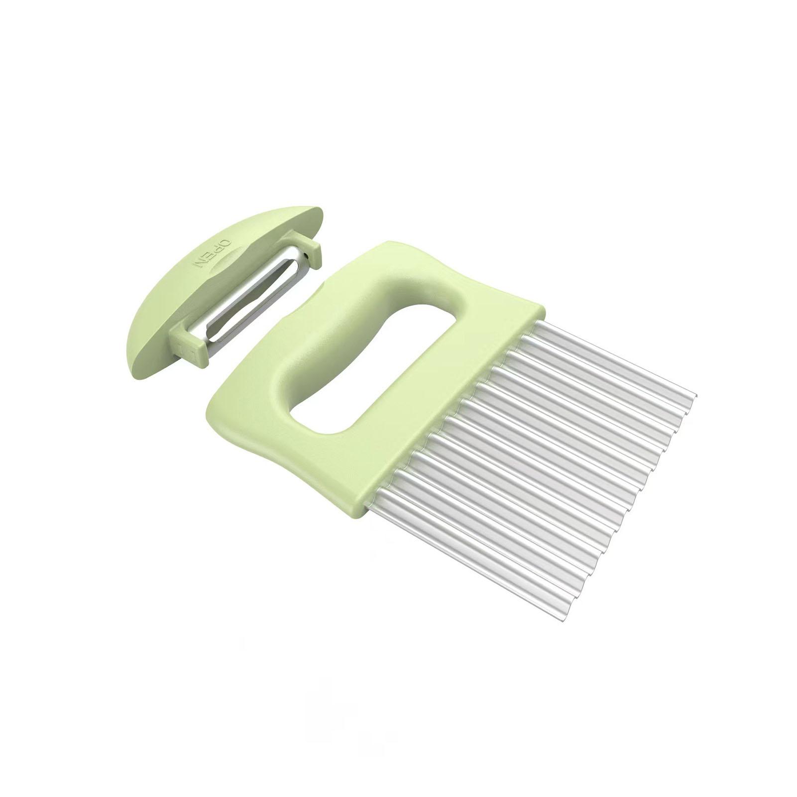 

Картофелерезка 2 в 1 Многоразовый инструмент для резки картофеля для дома