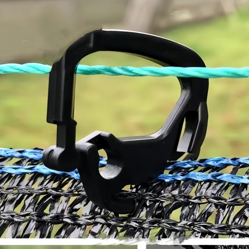 Heavy Duty Shade Cloth Clips Anti-Slip Strong Hooks 50/100PCS Multi-Use for Outdoor Garden Greenhouse Shade Net