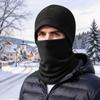 Winter Neck Gaiter and Adjustable Windproof Cycling Set with Ear Coverage and Face Cover for Outdoor Riding