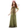New Halloween Costume Forest Green Elf Flower Fairy Princess Angel Costume Performance Costume