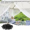 20pcs Plastic Mosquito Netting Rings Rustproof Hook Accessories Durability Curtain Hooks  Tent