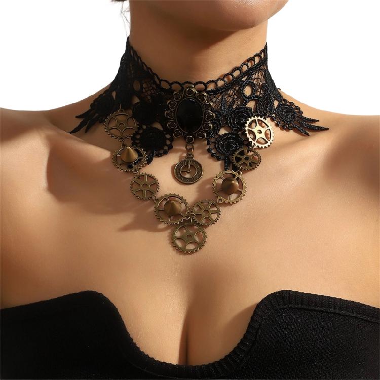 

Black Lace Chokers Necklace Vintage Styles For Special Occasions 1