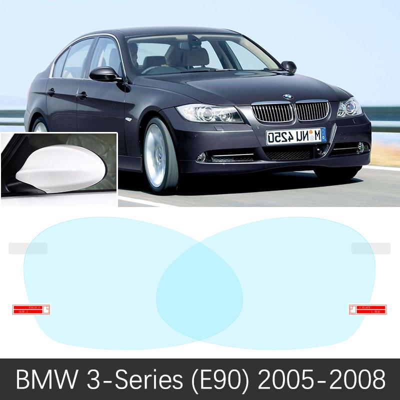 for BMW 3 Series 1998~ BMW E46 E90 F30 G20 318i 320i 325i 328i 330i Full Cover Rearview Mirror Anti Fog Film Accessories