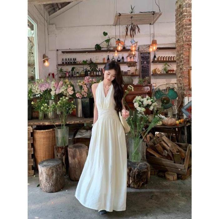 2026 French Style Elegant Slimming Sleeveless Summer Dress - Simple & Trendy Design L