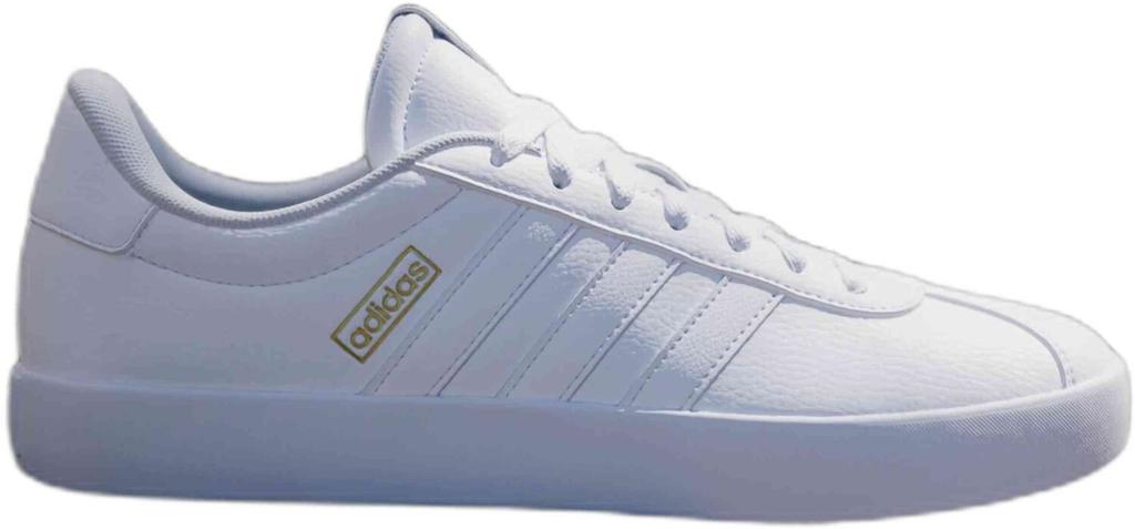 Кроссовки Adidas VL Court 3.0 белый/белый/золотой металлик