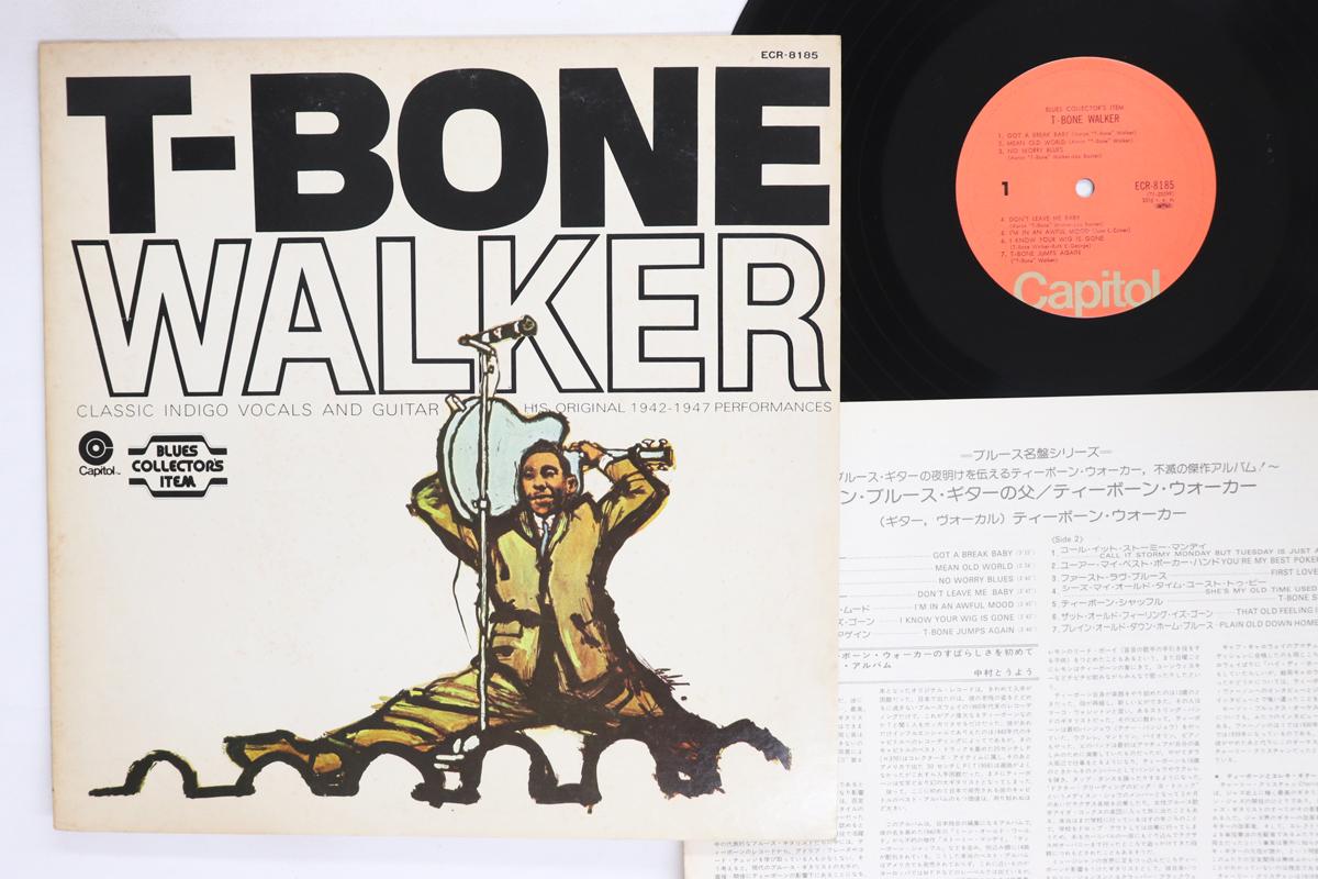 

LP Пластинка TBONE WALKER Великолепный Блюзовый Вокал И Гитара ECR8185 CAPITOL 1975 Япония Блюз Б/У