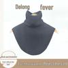 Unisex High-Neck Fleece Collar: Neck Warmer & Support for Hoodies, Autumn/Winter Wear