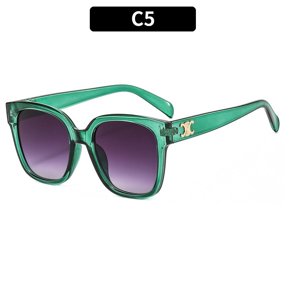 

«Женские солнцезащитные очки 2022 года в квадратной оправе с градиентом черного цвета, серо-розовые, защита от ультрафиолета»