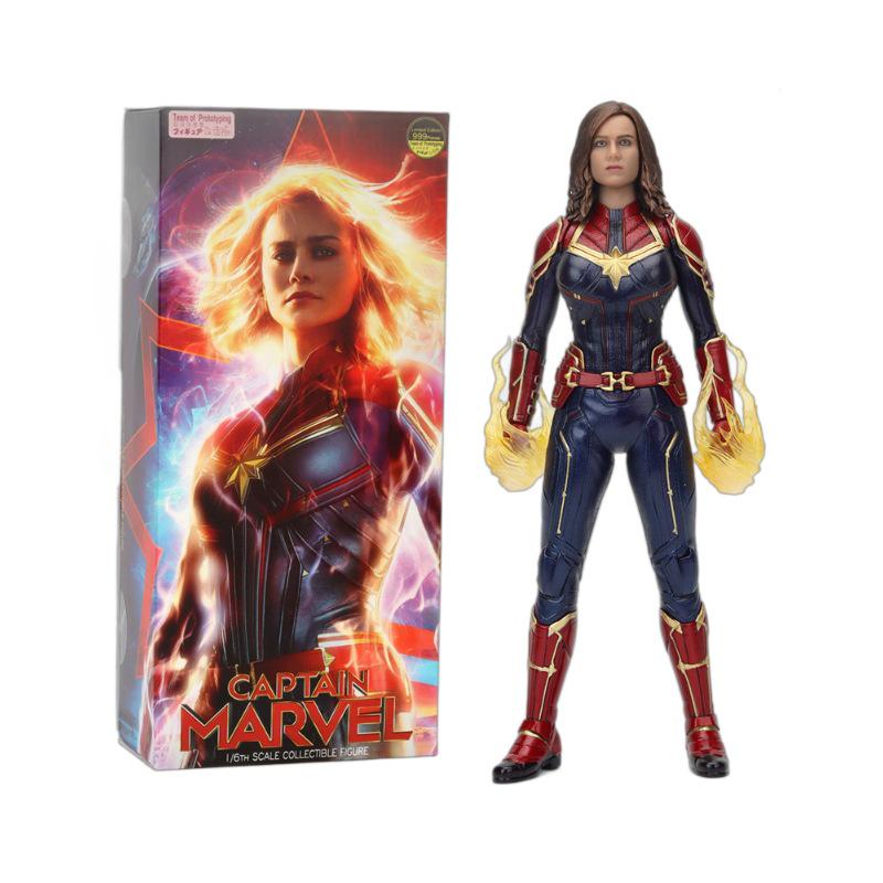 Marvel 1/6 Scale Iron Man MK45 Figure with Color Box - The Flash, Captain Marvel, Thor Edition.
