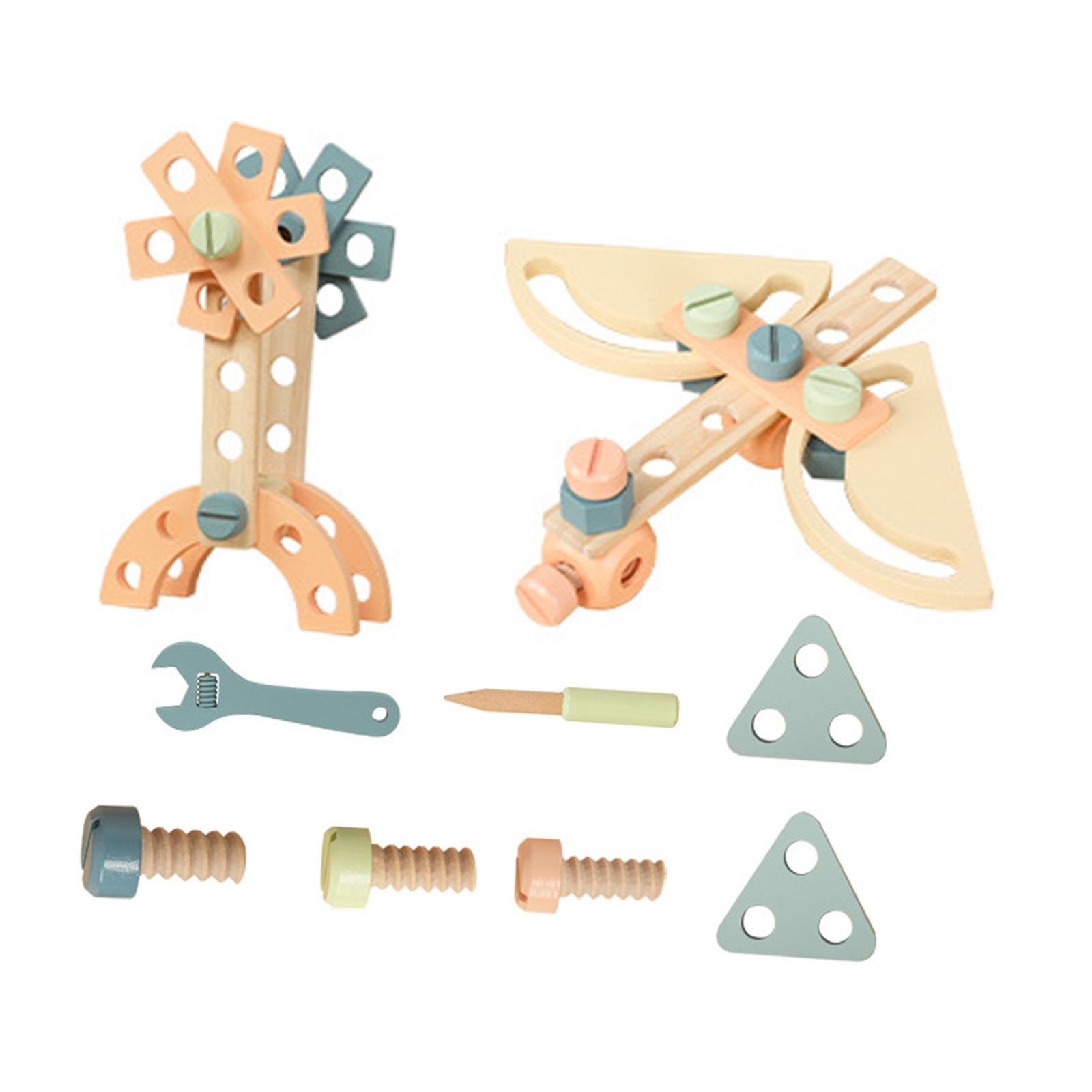 

Деревянный набор инструментов, строительная игрушка для образовательной деятельности в помещении