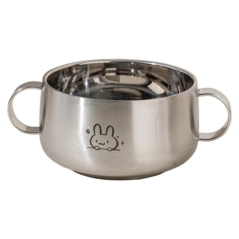 TREEJACK 316L Stainless Steel Baby Feeding Bowl Set