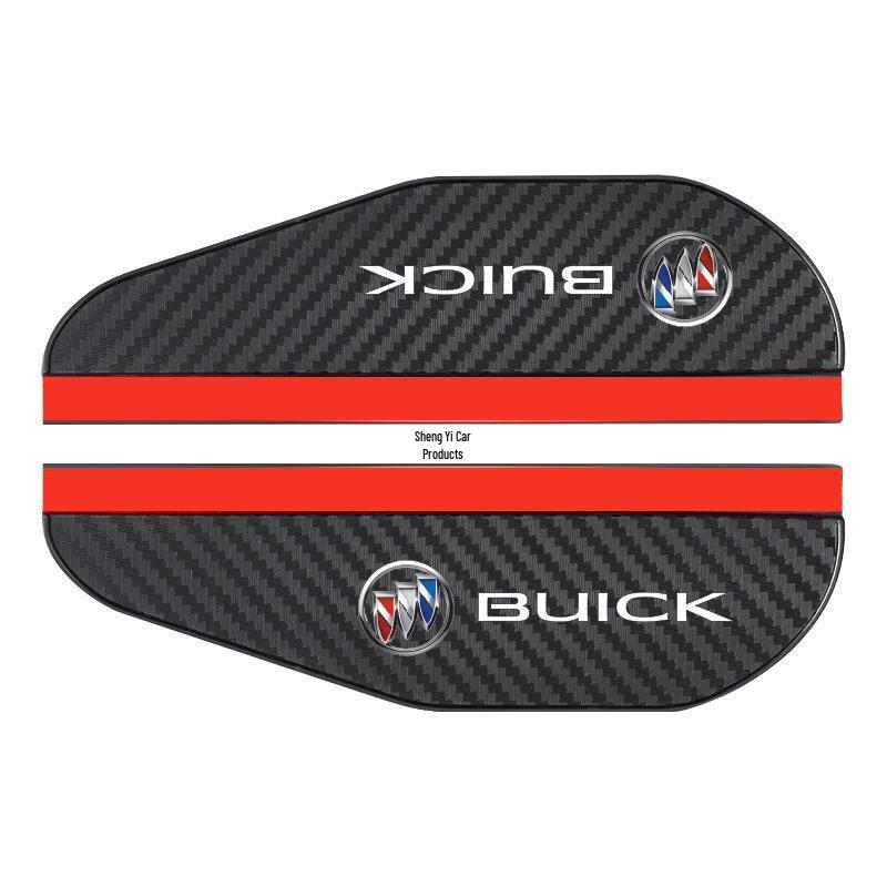 Carbon Fiber Pattern Rainproof Rearview Mirror Shield - Universal Fit