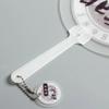 10Pcs Portable Hand Fan Handle Transparent Kindergarten Fan Handle  Fan Handle Replacement