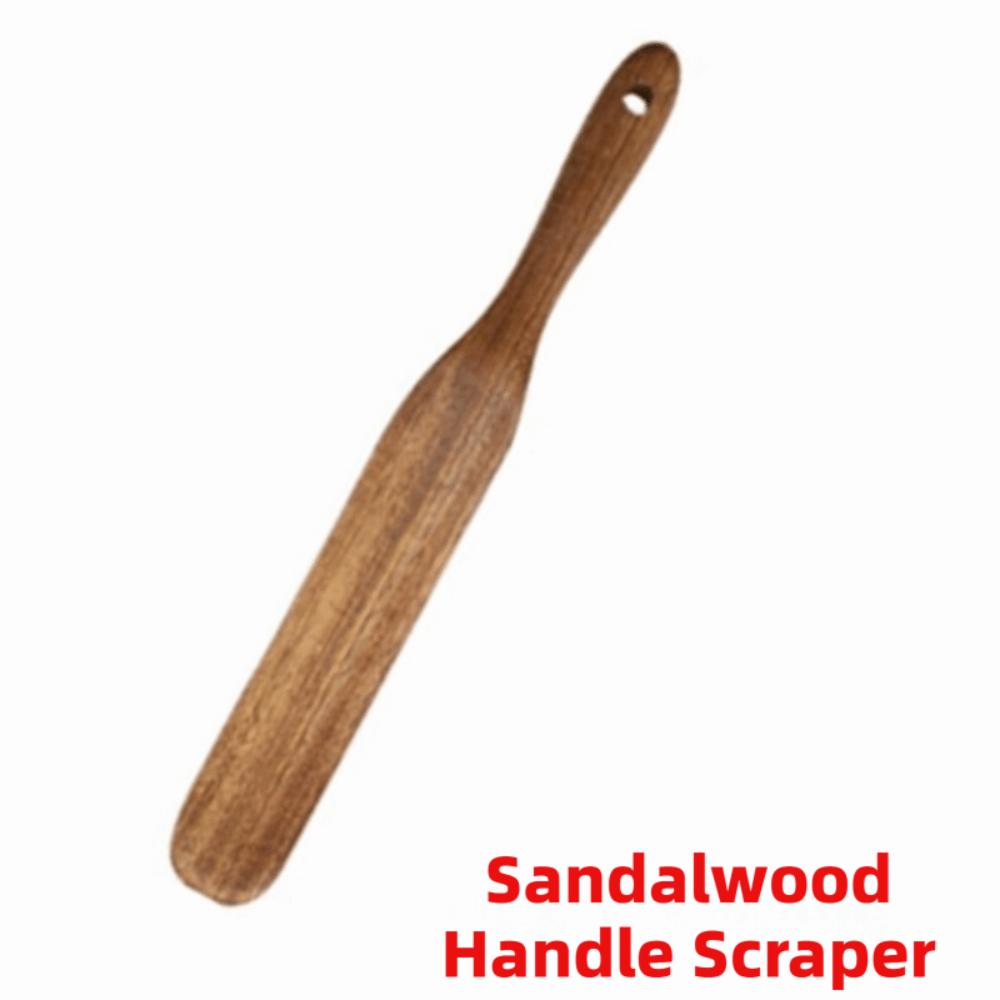 Špachtle na roztírání Dřevěný nástroj na kvásek Kuchyňské náčiní Rukojeť Škrabka Vaření