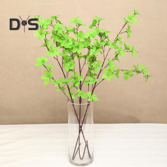 Artificial Greenery Branches Faux Greenery Stems Fake Leaves Artificial Foliage Twig Plants for Home Office Wedding Decor Vase Filler