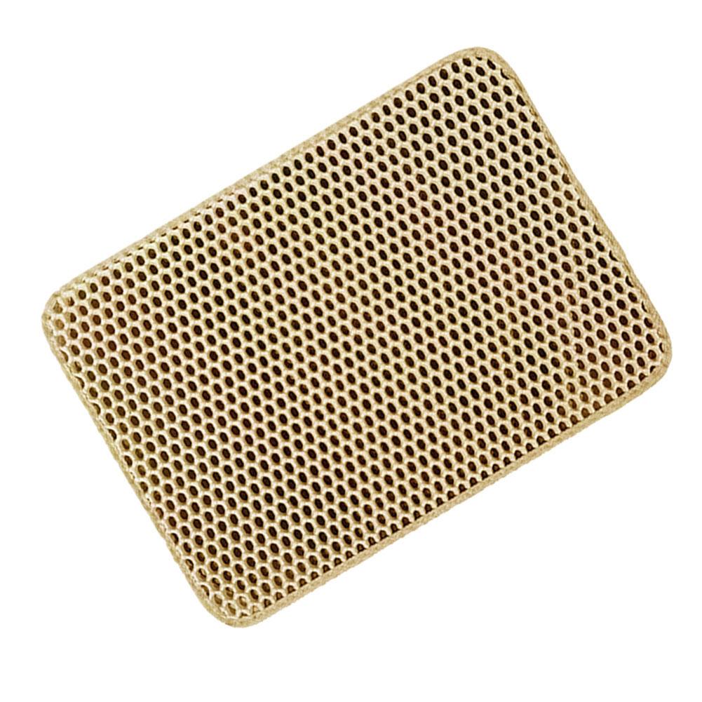 Cat Litter Mat Waterproof Double Layer Pet Litter Box Mat Pet Toilet Cat Mat Nonslip Sand Pet Cat Washable Clean Mat