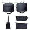 Shoulder bag with wide 14cm large multiple compartments for documents and 2 front fits A4 and B5 x x D14cm bag/Business gusset, capacity, files,